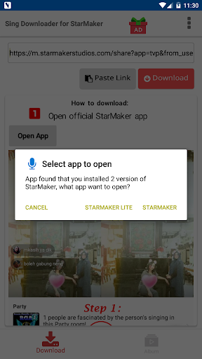 Sing Downloader for Starmaker پی سی