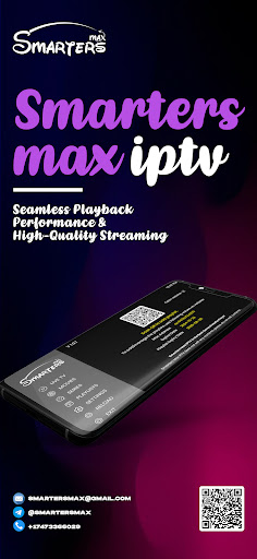 Smarters Max IPTV - Player PRO PC