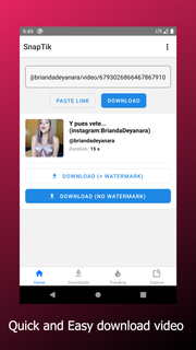 SnapTik - Video Downloader for TikToc No Watermark PC