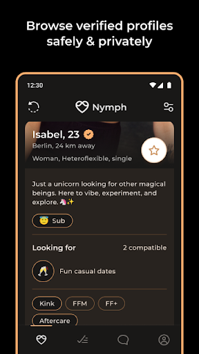 Nymph: Inclusive Dating & Chat پی سی