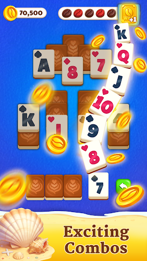 Solitaire Coffee: Mahjong Game