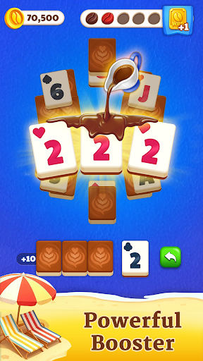 Solitaire Coffee: Mahjong Game