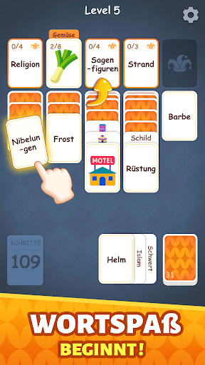 Wortsolitär: Associate Words PC