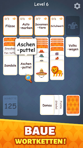 Wortsolitär: Associate Words PC