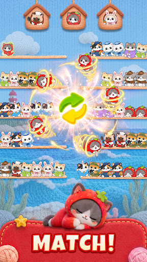 Cutie Sort: 猫 ソートパズル PC版