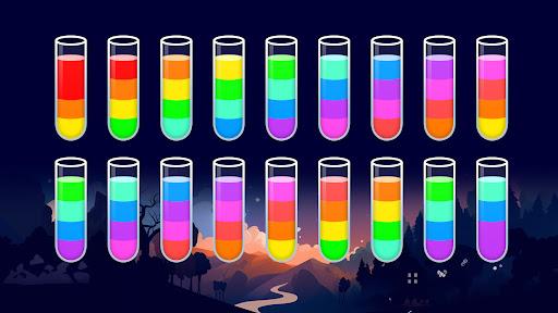 SortPuz: 3D Color Water Sort Puzzle