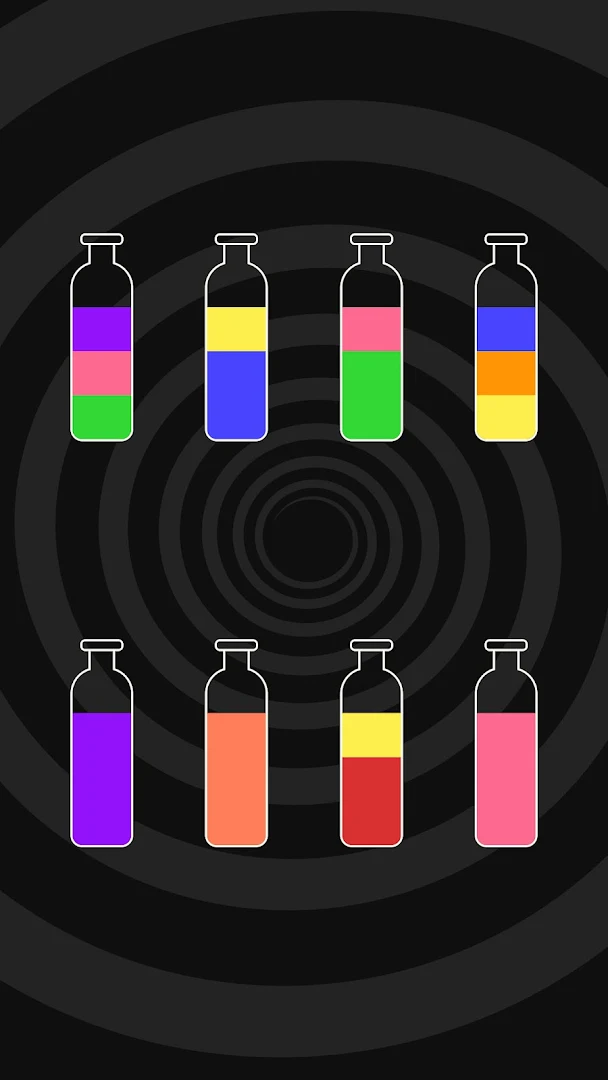 SortPuz：色水の並べ替えパズル PC版