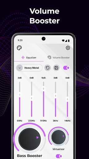 Equalizer, Bass Booster Volume