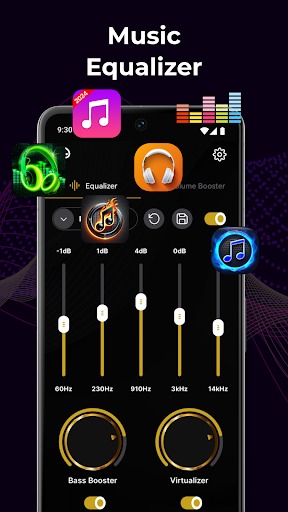 Equalizer, Bass Booster Volume