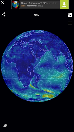 Wind Map Hurricane Tracker, 3D پی سی