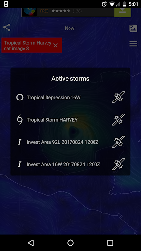 Wind Map Hurricane Tracker, 3D پی سی