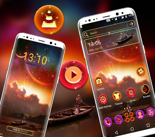 Nebula Launcher Theme پی سی