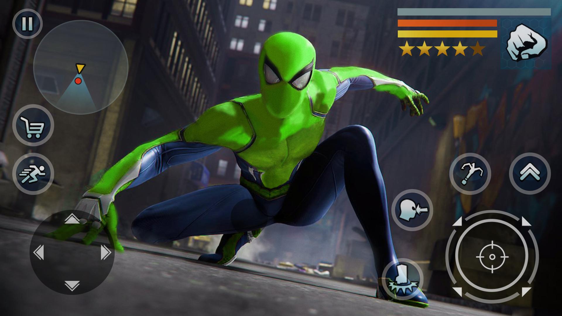 Download Spider Rope Hero - Vegas Crime city on PC with MEmu