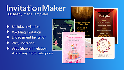 Invitation card Maker, Design