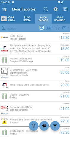 Esporte na TV - Guia ao vivo para PC