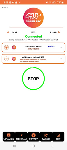 4U TUNNEL PRO - VPN Proxy پی سی