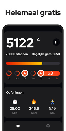 Stappenteller - Wandelapp PC