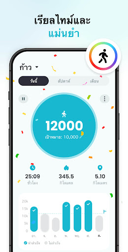 แอปนับก้าว - ตัวนับก้าว PC