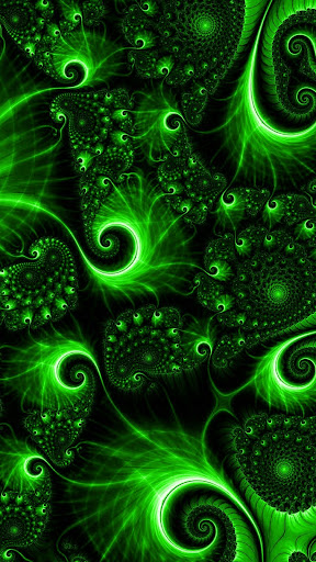 سبز رنگ کا وال پیپر پی سی