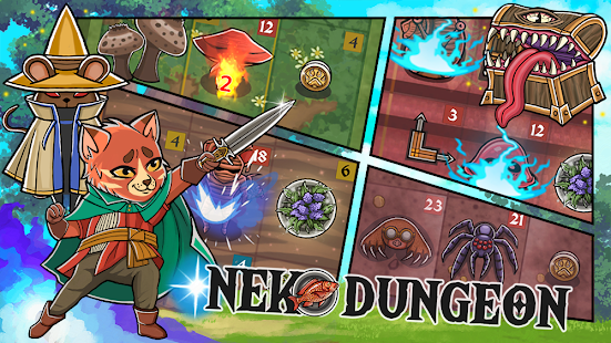 Neko Dungeon: Puzzle RPG