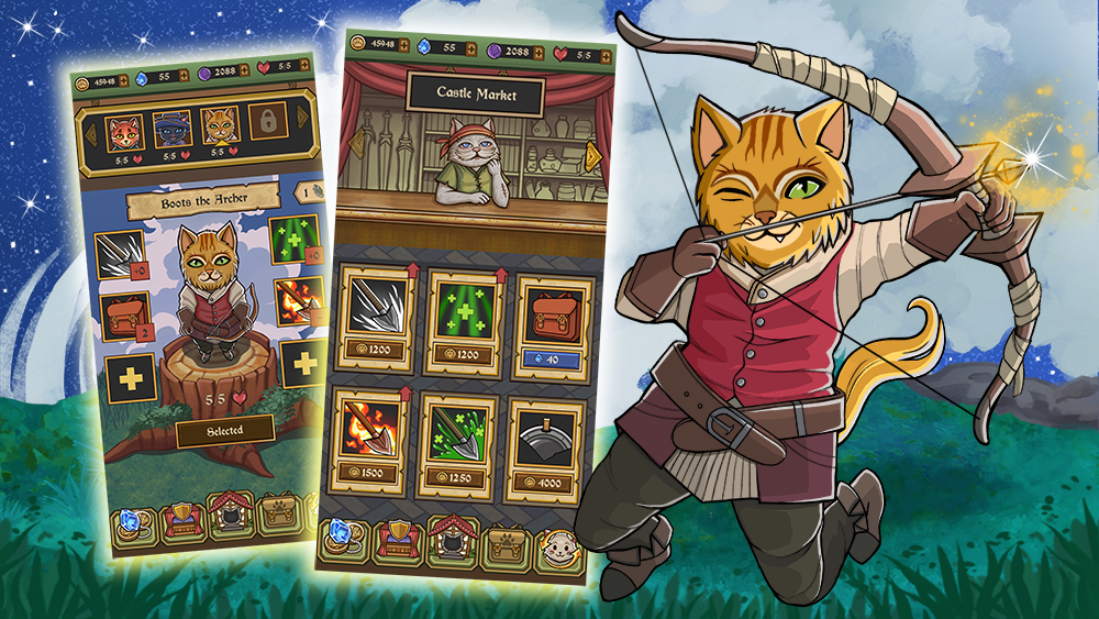 Neko Dungeon: Puzzle RPG PC