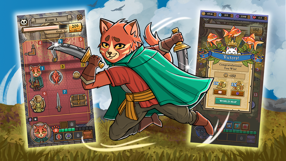 Neko Dungeon: Puzzle RPG PC