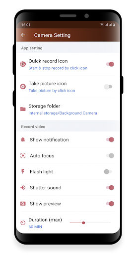 Background Video Recorder PC