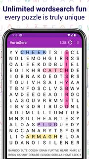 Vortoserc word search puzzle PC