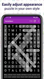 Vortoserc word search puzzle PC