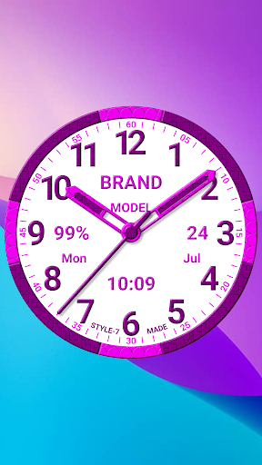 Brand Analog Clock-7