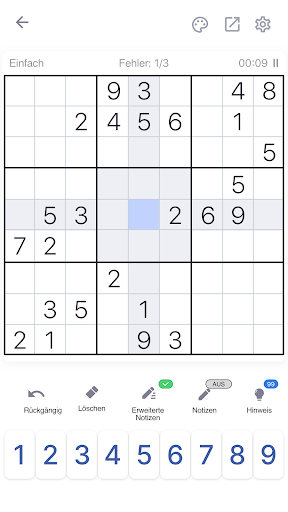 Sudoku Klassische Puzzlespiele