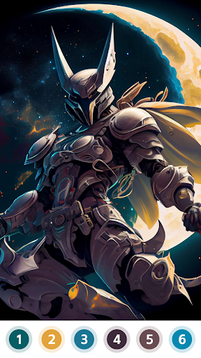 Sun & Moon Color by Number PC