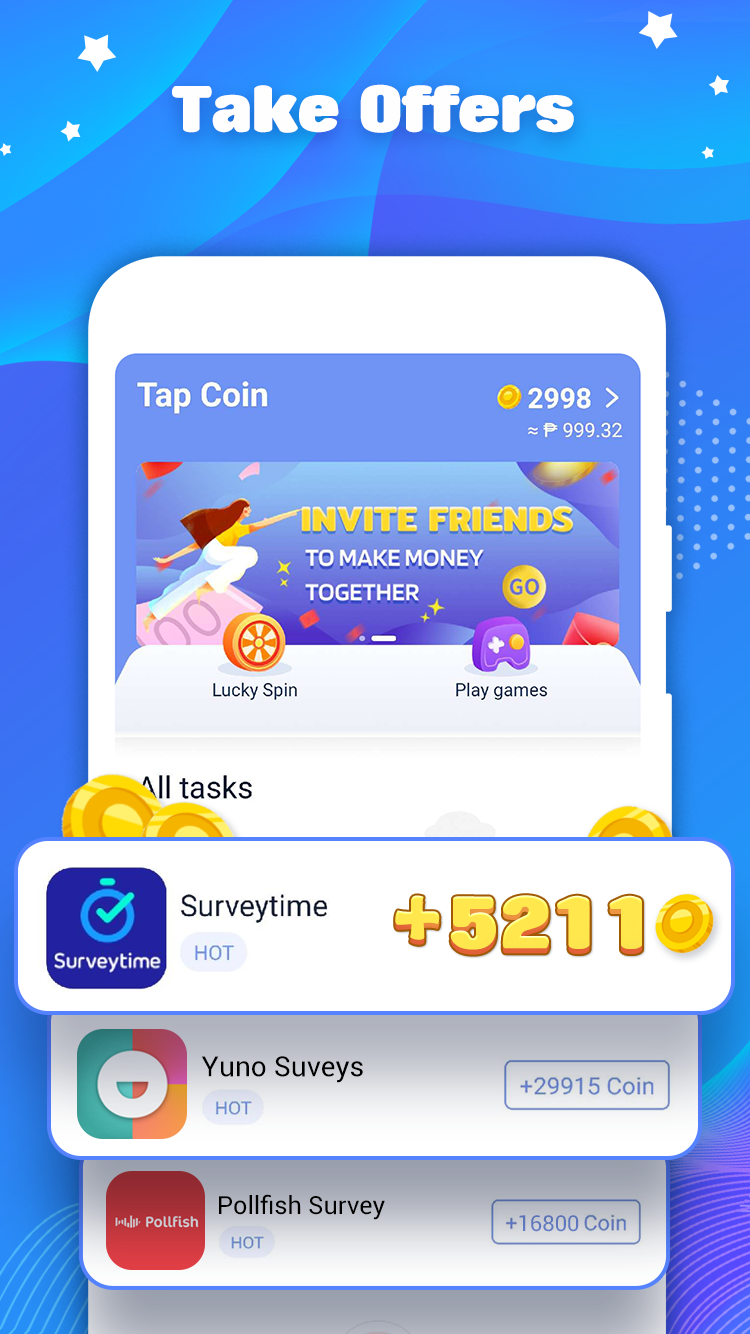 Tap Coin - Make money online PC