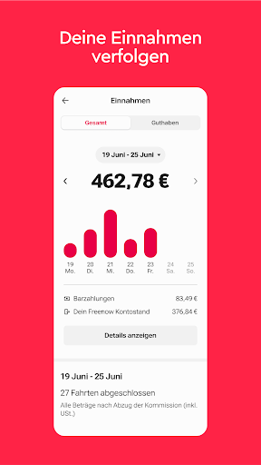 FREENOW für Fahrer PC
