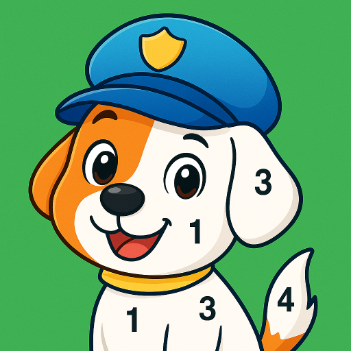 Coloring by numbers for kids PC