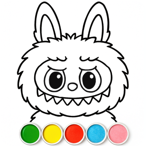 Labubu Coloring Games for Kids