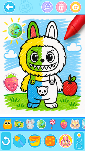 Labubu Coloring Games for Kids PC