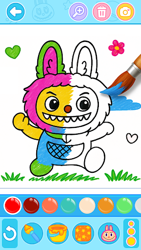 Labubu Coloring Games for Kids PC