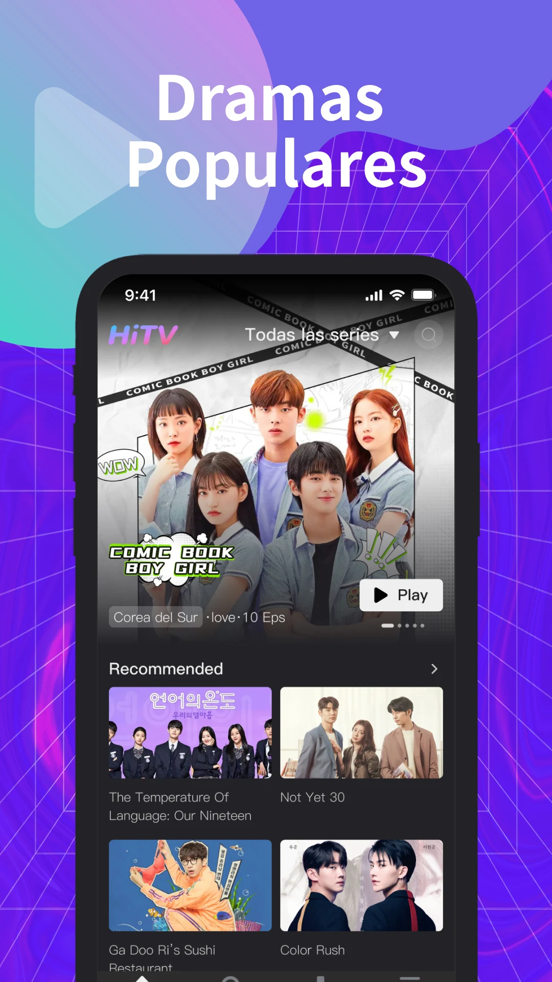 HiTV- Drama & Películas HD PC