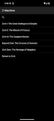 Z-Machine: Play Zork পিসি