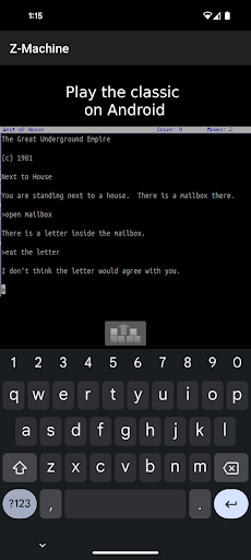 Z-Machine: Play Zork পিসি
