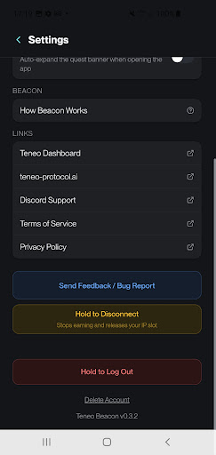 Teneo Protocol Beacon পিসি