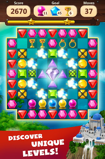 Jewels Planet - Match 3 & Puzzle Game
