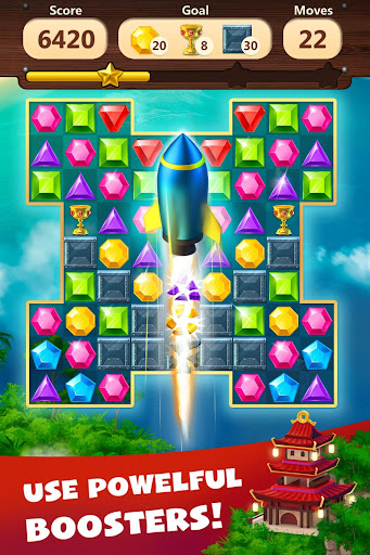 Jewels Planet - Match 3 Puzzle PC