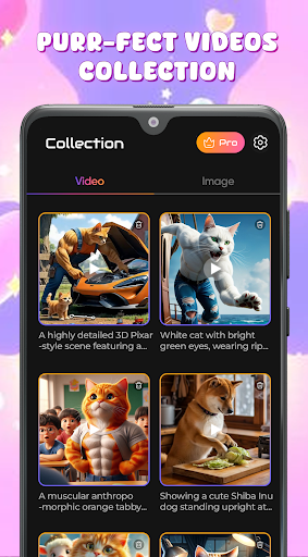 बिल्ली वीडियो: Flix AI PC