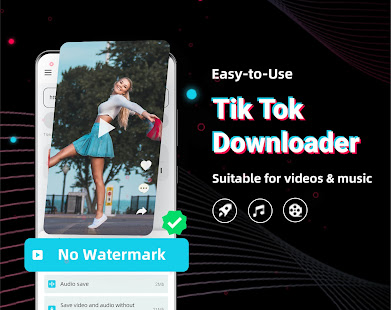 Video downloader for TikTok PC