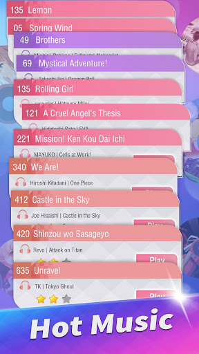 komputer Piano Tiles 3: Anime & Pop