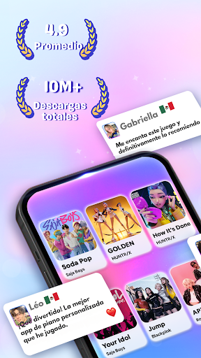 Kpop Beat Tiles Juego de piano PC