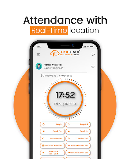 TimeTrax® - ERP, HCM & CRM App