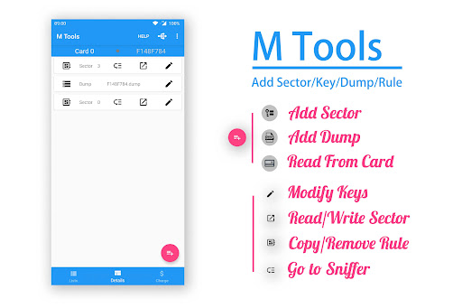 MTools - Mifare ACR122 PN532 PC